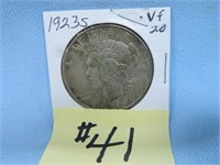 1923s Peace Silver Dollar VF-20