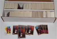 2 Large Rows of Assorted Basketball Cards Jordan