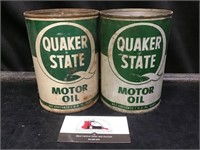 Quaker State Cans