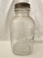 Vintage Knox Mason jar