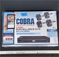 Cobra 4 camera surveillance DVR system