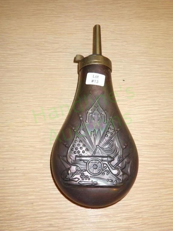 Copper/Brass Powder Flask