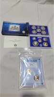 2022 proof coins and graded $1 coins