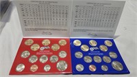 2 2010 U.S uncirculated coin sets