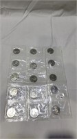 15 sealed uncirculated Canadian $dollar coins