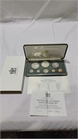 Trinidad and Tobago silver proof set