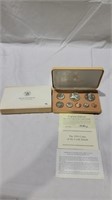 Cook islands silver proof set