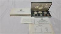 Trinidad and Tobago silver proof set