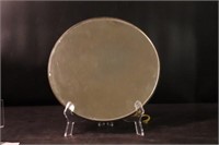 Vintaged Bevelled Round Mirror