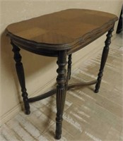 American Inlaid Parlor Table.