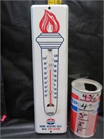 Vintage Standard Oil Thermometer 11&1/2" x 3&1/8"