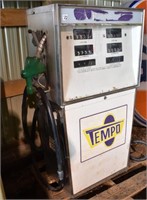 Bennett Double Service Station Gas Pump Tempo