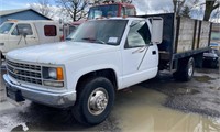 93 Chev 3500 Truck with Dump