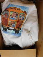 "School Bus" Print Sweatshirts