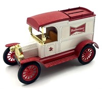 ERTL 1913 Model T Van Budweiser Beer DieCast Bank