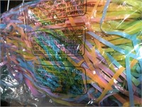 BRAVESHINE Rainbow Glitter Tinsel Foil Fringe