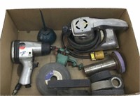 Assorted Porter Cable Sander, Oil Can