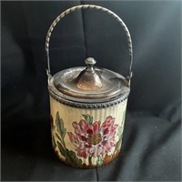 Antique Ceramic Biscuit Jar