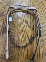 Headstall with pink stones