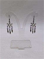 STERLING SILVER PIERCED EARRINGS