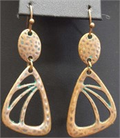 Copper earrings