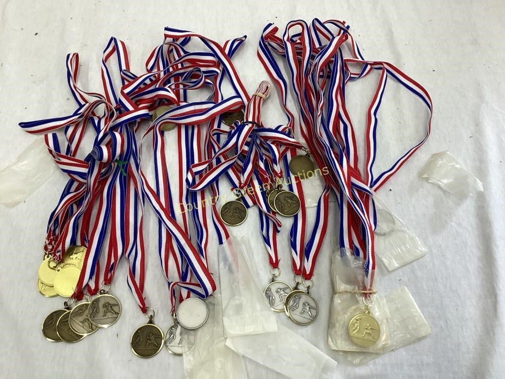Assorted Fencing Medals