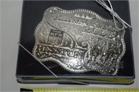 Hesston National Finals Rodeo Belt Buckle 2013