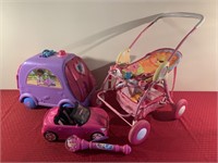 Toy baby stroller/car/ Princess wand/Dr. car