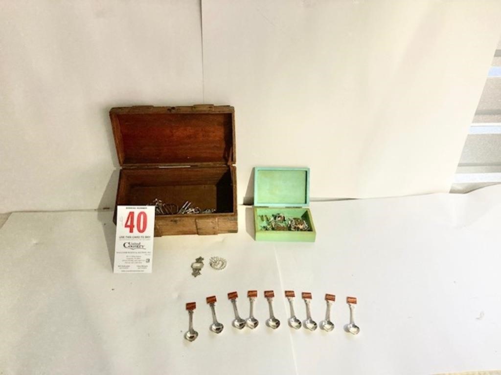 Antique Coca-Cola Spoons, Jewelry, Cuff Links