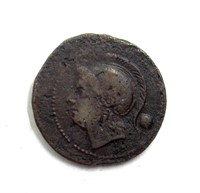 217-15 BC Oncia Roman Republic VF+