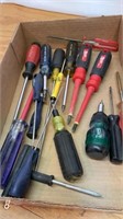 Specialty and regular screwdrivers