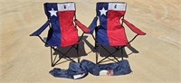 Pair of Outdoor Folding Chairs