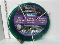 50’ 3 tube sprinkler