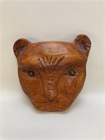 Handmade Wooden Bear? Mask