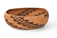 Rare Large Antique Pomo Polychrome Basket