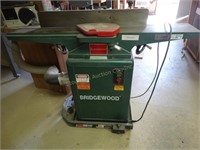 Bridgewood 8" Jointer Model BW6R, metal stand on