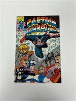 Autograph COA Captain America #386 Comics