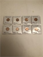 8 - Lincoln Pennies