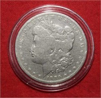 1886-O Morgan Silver Dollar in Case