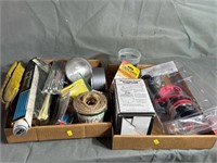 Two boxes of houseware hardware