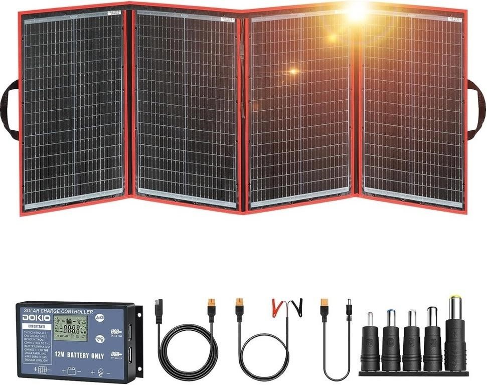 Dokio 220w 18v Portable Foldable Solar Panel Kit