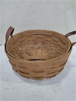 Longaberger basket two handles