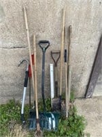 Assortment of Lawn Tools