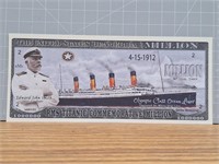 Titanic banknote
