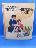 1930's Warnes Picture and Reading Book Childrens