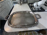 LARGE SILVERPLATE TRAY