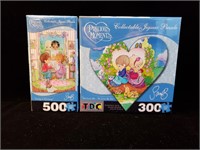 TDC Two "Precious Moments" Puzzles 300 & 500 pc