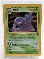 1999 Pokemon Muk Fossil Holo Rare 13/62