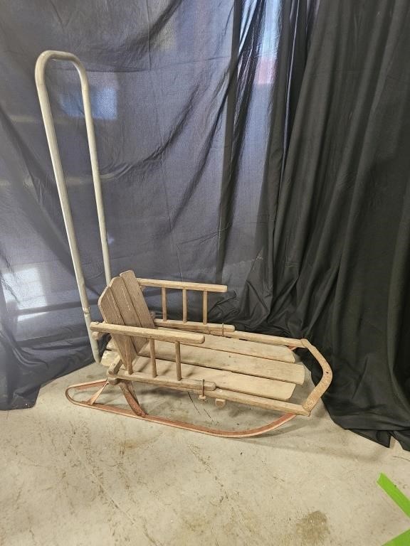 Vintage Childs Sled 29" Long