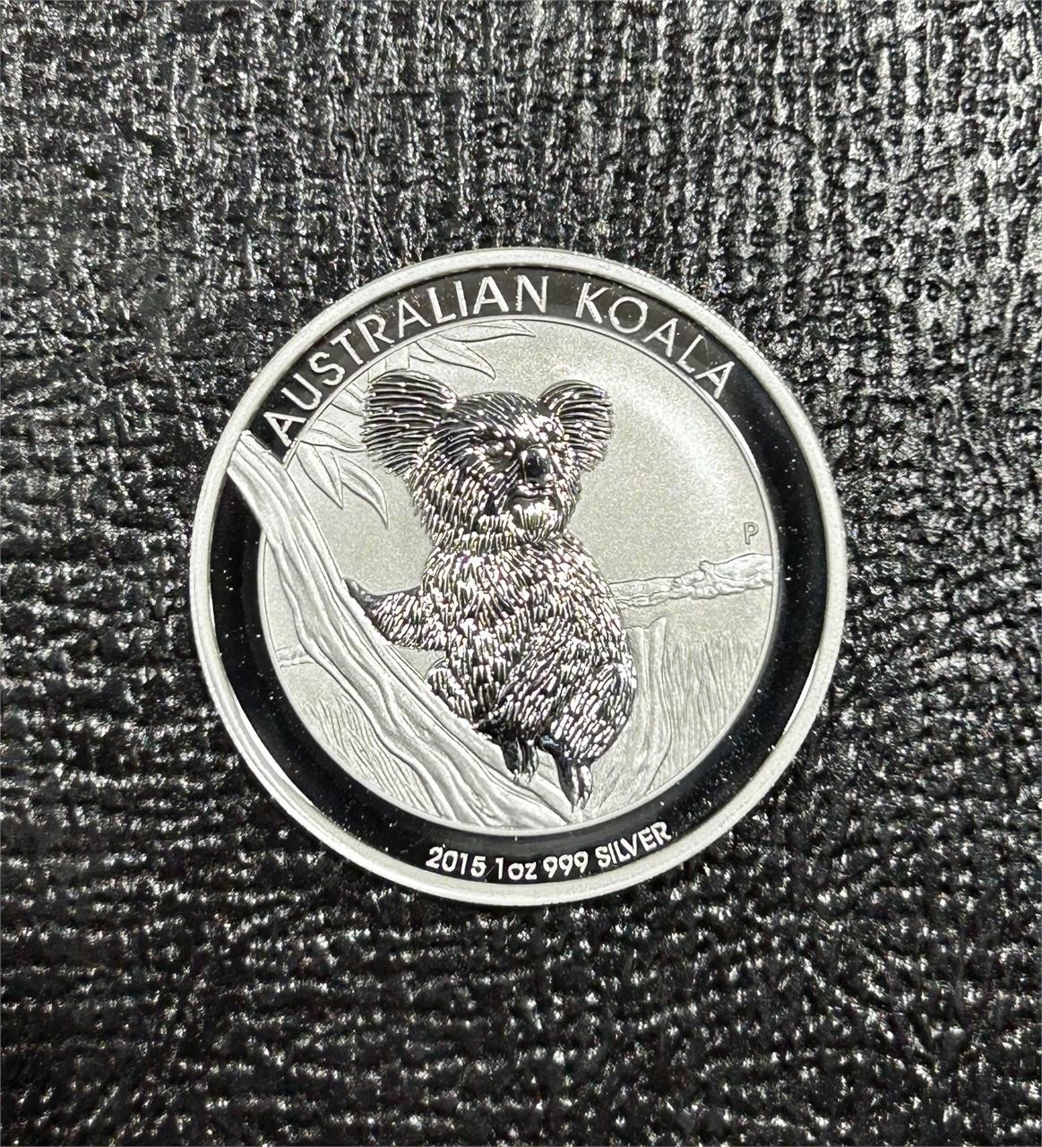 2015 Australia $1 1oz Silver "Koala"